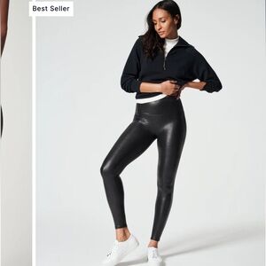 Spanx Faux Leather Leggings
